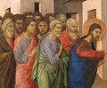 Jesus Opens the Eyes of a Man Born Blind 3 - Buoninsegna Duccio di
