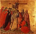 Maesta Descent from the Cross - Buoninsegna Duccio di