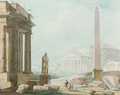 Capriccio of Classical Ruins - Alexandre-Jean Dubois Drahonet
