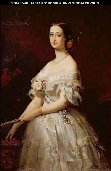 Empress Eugenie - Claude-Marie Dubufe