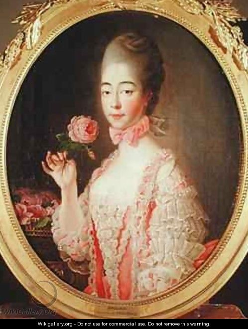 Marie Josephine Louise de Savoie 1753-1810 Comtesse de Provence - Francois-Hubert Drouais