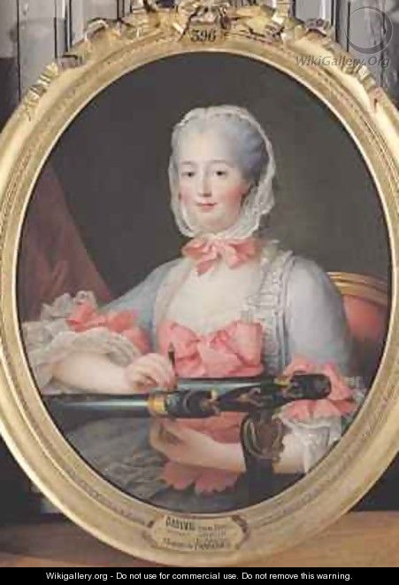 Madame de Pompadour - Francois-Hubert Drouais