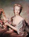 Portrait of the Countess du Barry 1743-93 as Flora - Francois-Hubert Drouais