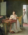 Portrait of Marceline Desbordes Valmore 1786-1859 - Martin Drolling
