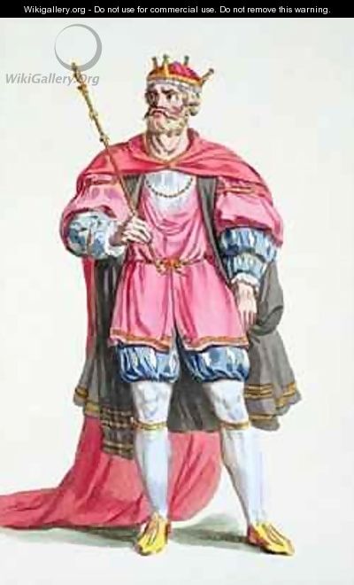 William the Conqueror 1027-87 - Pierre Duflos