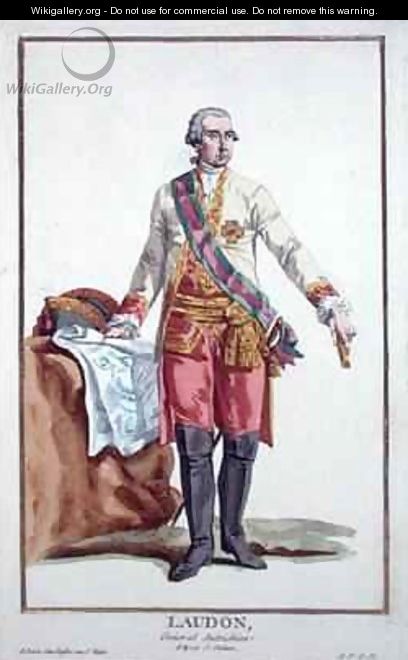 General Laudon 1717-90 - Pierre Duflos