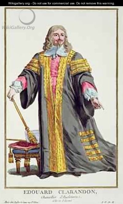 Edward Hyde 1609-74 First Earl of Clarendon - Pierre Duflos