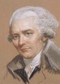 Portrait of Pierre Choderlos De Laclos 1741-1803 officer and French writer - Joseph Ducreux