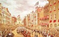 Wedding Procession of Edward Prince of Wales and Princess Alexandra Driving through the City at Temple Bar - Robert Dudley