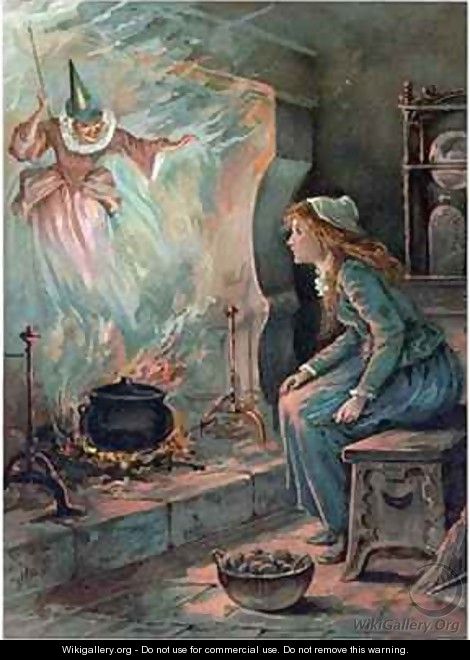 Cinderella and the Fairy Godmother - Ambrose Dudley