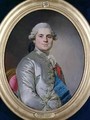 Portrait of Louis of France 1755-1824 Count of Provence future King Louis XVIII - Joseph Siffrein Duplessis