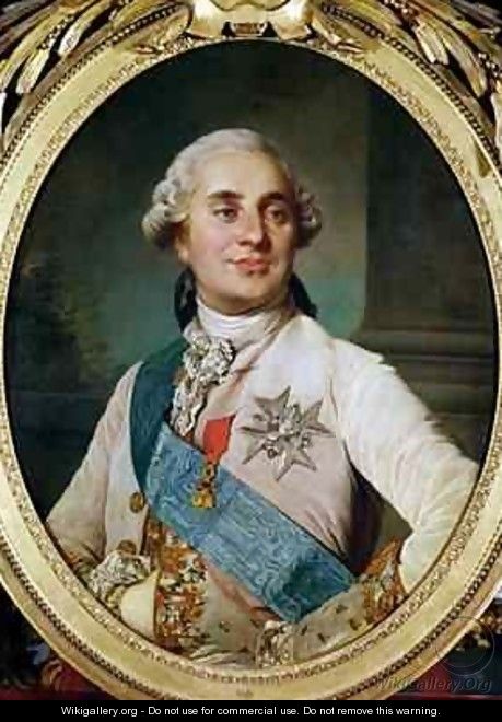 Portrait Medallion of Louis XVI 1754-93 - Joseph Siffrein Duplessis