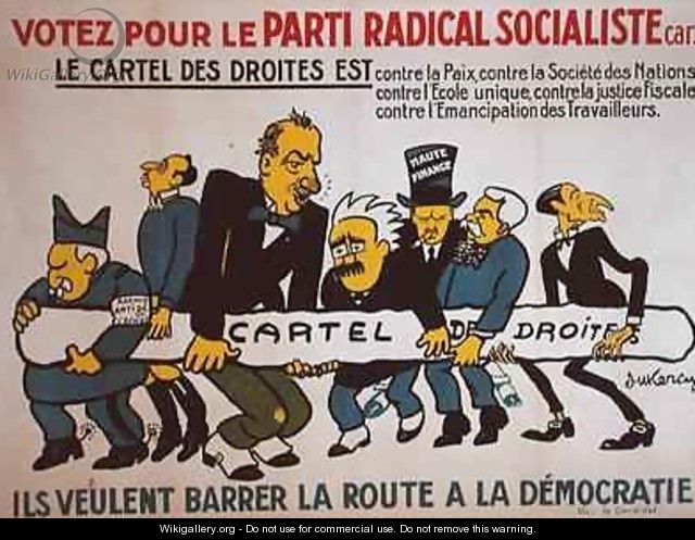 Electoral poster for the Radical Socialist Party 2 - Pierre Dukercy