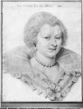 Portrait of Magdeleine de Souvre Marquise de Sable - Daniel Dumonstier