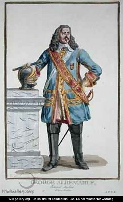 George Monke 1608-70 Duke of Albermarle - Pierre Duflos