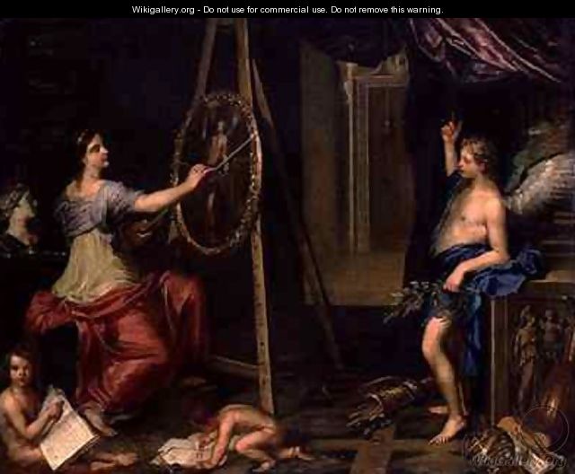 Allegory of Painting - Charles Alphonse Dufresnoy