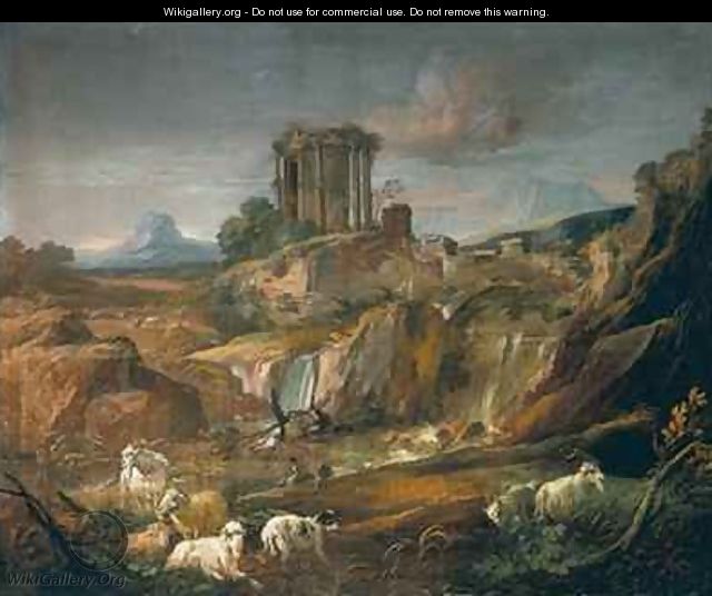 Landscape with Ruins - Gaspard Dughet