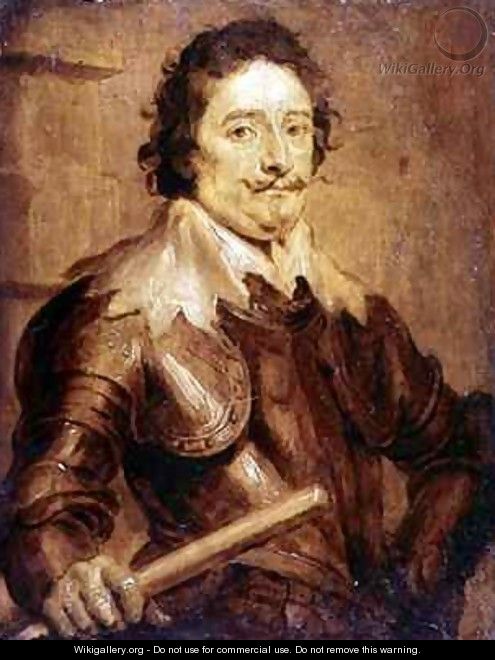 Portrait of Henry Frederick Prince of Nassau-Orange - (after) Dyck, Sir Anthony van