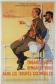 Recruitment poster for the French colonial forces - Gaston Dutriac