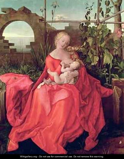 Virgin and Child Madonna with the Iris 2 - (after) Durer or Duerer, Albrecht