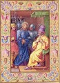 Ms 39 1601 Jesus Before Caiaphas from Passio Domini Nostri Jesu Christi Secundum Joannem - (after) Durer or Duerer, Albrecht
