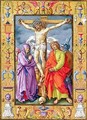 Ms 39 1601 The Crucifixion from Passio Domini Nostri Jesu Christi Secundum Joannem - (after) Durer or Duerer, Albrecht