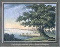 The Great Tree of Kingston with a view of Philadelphia behind - C.A. During