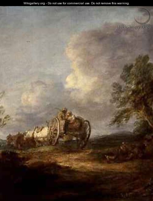 The Wagon - Thomas Gainsborough