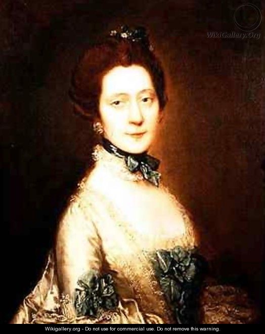 Portrait of Anne Greenly - Thomas Gainsborough
