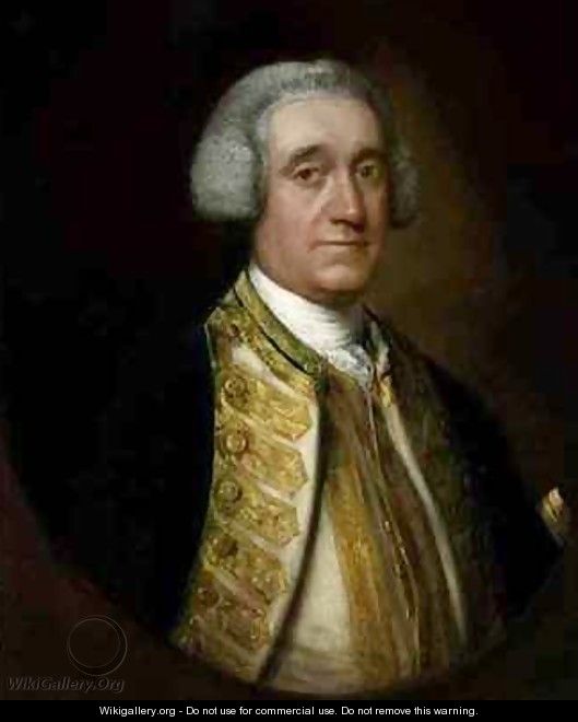 Portrait of Vice Admiral Thomas Broderick - Thomas Gainsborough