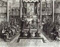 Anointing of Louis XIV 1638-1715 at Reims on 7th June 1654 - Francois Roger de Gaignieres