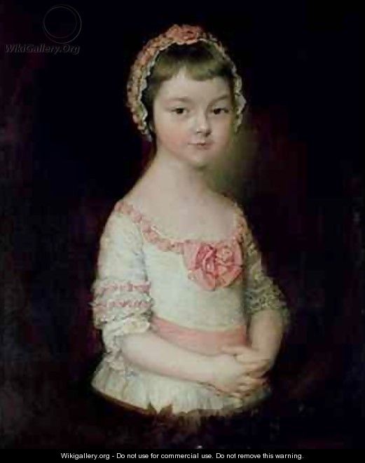 Georgiana Spencer afterwards Duchess of Devonshire - Thomas Gainsborough