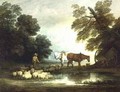 Shepherd by a Stream - Thomas Gainsborough