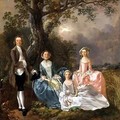 Mr and Mrs John Gravenor and their Daughters Elizabeth and Ann - Thomas Gainsborough