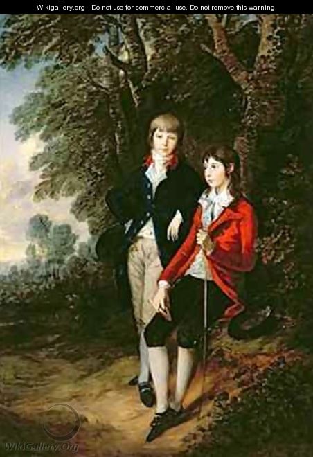 Edward and Thomas Tomkinson - Thomas Gainsborough