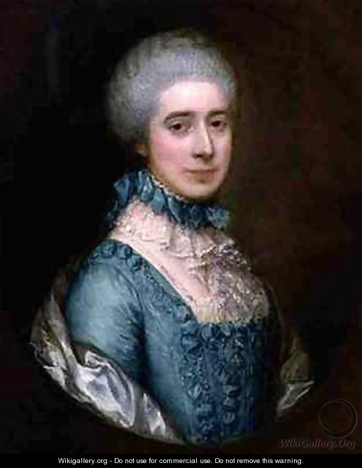Portrait of Mrs Awse - Thomas Gainsborough