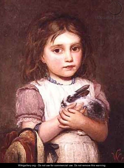 The Pet Rabbit - William Hippon Gadsby