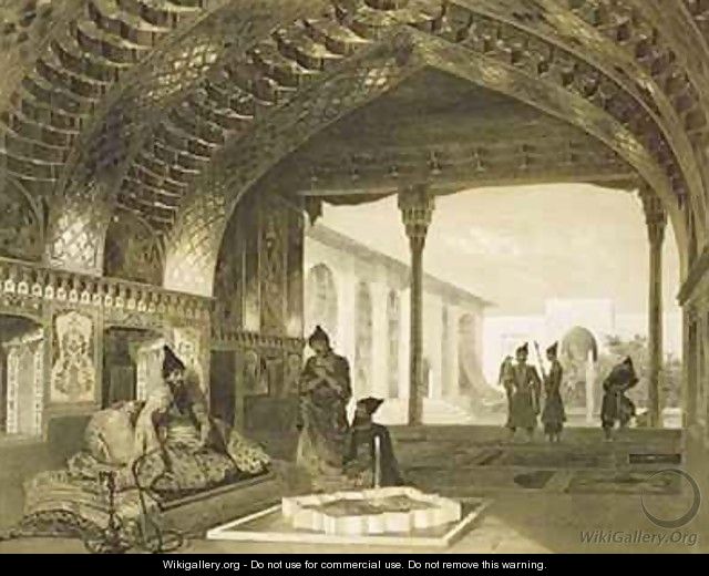 The Hall of Mirrors in the Palace of the Sardar of Yerevan Armenia - (after) Gagarin, Grigori Grigorevich