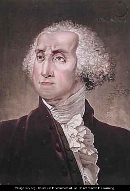 Portrait of George Washington - (after) Gallina, Gallo