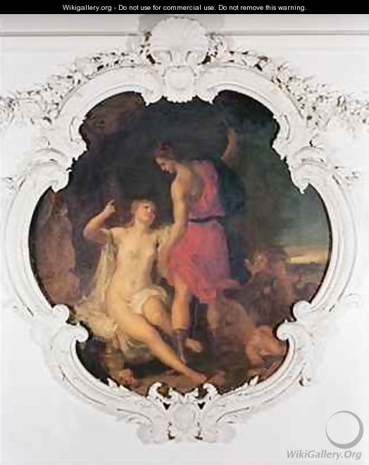 Venus and Adonis from the Salle de Conseil - Louis M. Tocque