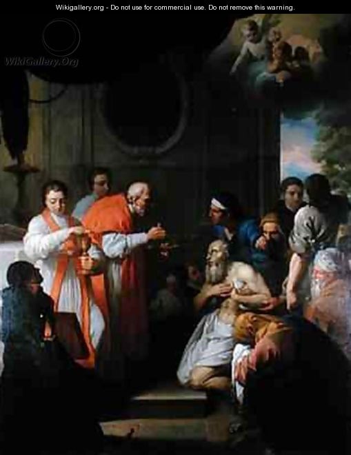 St Roch curing the plague stricken - Jacques Gamelin