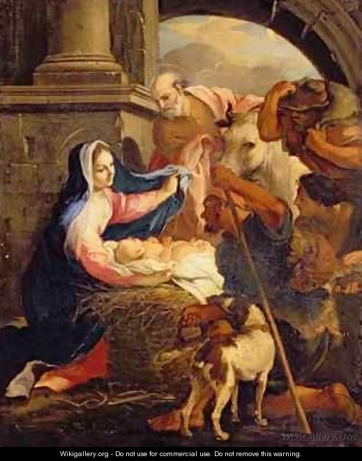 Adoration of the Shepherds - Ubaldo Gandolfi