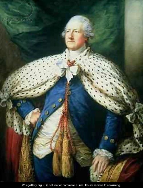 Portrait of John Hobart 1723-93 2nd Earl of Buckinghamshire - Thomas Gainsborough