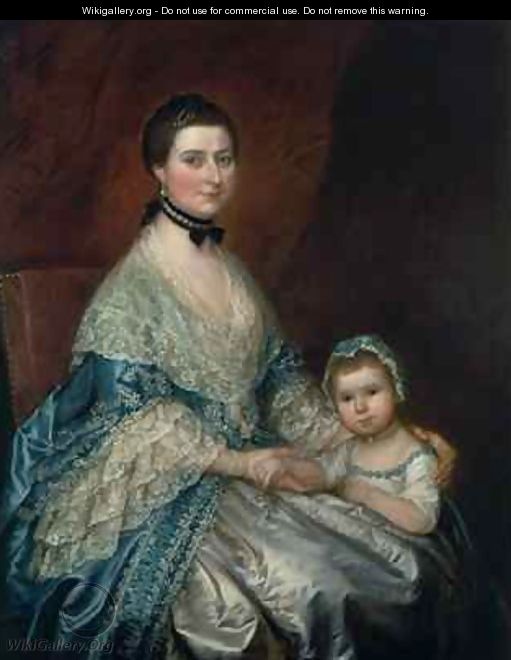 Mrs Bedingfield and her Daughter - Thomas Gainsborough