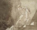 A Warrior Rescuing a Lady - Johann Henry Fuseli