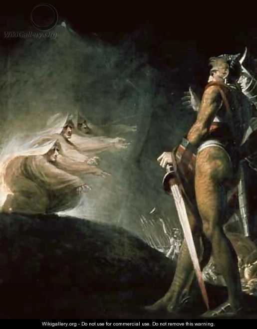 Macbeth and the Witches - Johann Henry Fuseli
