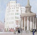 Past and Present Broadcasting House and All Souls Langham Place London - Edith Mary Garner