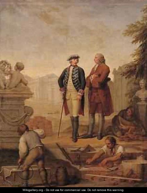 King Frederick II of Prussia - Johann Christoph Frisch