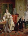 The Rejected Poet Alexander Pope and Lady Mary Wortley Montagu in 1863 - William Powell Frith