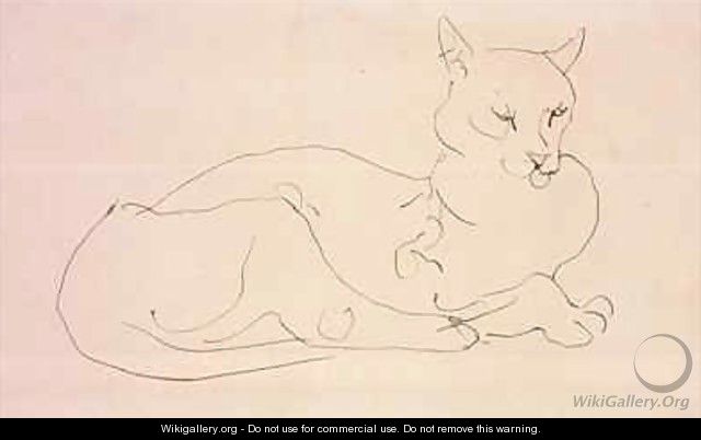 The Cat - Henri Gaudier-Brzeska